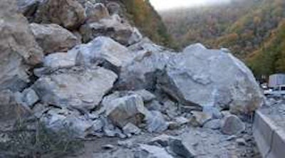 North Carolina Department of Transportation officials estimate it could take a few months to open this stretch of I-40 to traffic. (Courtesy NCDOT)