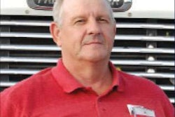 Robert Wilbur, a 23-year veteran with Bennett Motor Express and the fleet's 2008 Driver of the Year, stopped his 2004 Freightliner Classic in Cottondale, Ala., while en route from Ft. Polk, La., to Ft. Campbell, Ky., with a cargo truck and John Deere gator loaded on his 53-ft. step-deck.