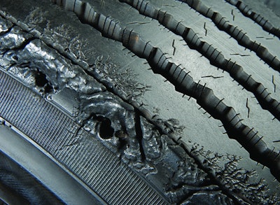 What's eating this tire?