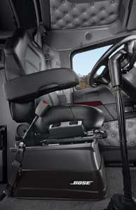 Bose Ride suspension seat.