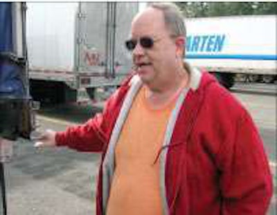 Fred Jones keeps track of past loads to familiarize himself with how a similar product might be positioned on his trailer.