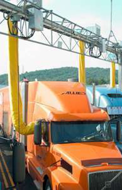 Truck traffic was less than owners anticipated.