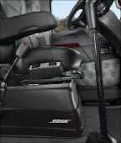 The Bose Ride will be produced “on a build-to-order basis for fleets at the end of March,” and after that for owner-operators, said Mike Rosen, a chief engineer.