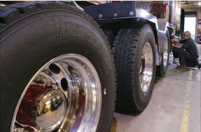 “Rotation is not the answer to solving an axle misalignment issue or other mechanical issue,” says Michelin’s Doug Jones.