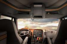 The ProStar+ Hi-Rise has 50 percent more total storage space than the previous model.