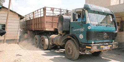 Kenyan weighbridge; Photo by Anthony Kamau