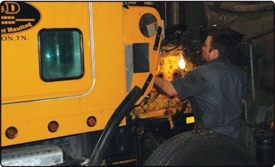 Any preventive maintenance service presents a good opportunity to have the engine and other components inspected for wear.