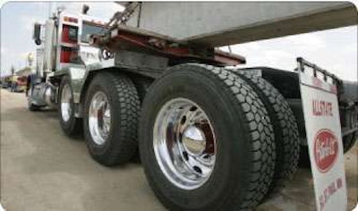 Any one tire’s contribution to rolling resistance depends on wheel position. With tandem drive tractors pulling single trailers, tests show about 43 percent of tire fuel economy could be attributed to trailer tires, with tractor tires accounting for the rest. Even if you pull company trailers, your tractor tire purchase decisions still have the largest impact on fuel economy.