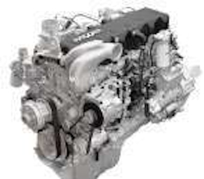 The new Paccar MX uses a high in-block camshaft and unit injector pumps. Electronically controlled valves in both pumps and injectors make ultra-high injection pressures practical.