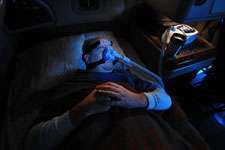 About 30 percent of drivers suffer from mild to severe sleep apnea.