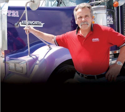 Phil Raboin of Hill City, Kan., says he anticipates reaching 2 million miles of safe driving in his 2000 Kenworth W900L, with about only 60,000 more miles to go.