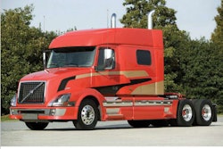 The Volvo VNL 730’s cab is made of high-strength steel, which has the highest strength to weight ratio of such materials, say Volvo's Frank Bio.