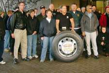 Walkers at the Healthy Trucking Association of America trek pictured this spring in Louisville, Ky.