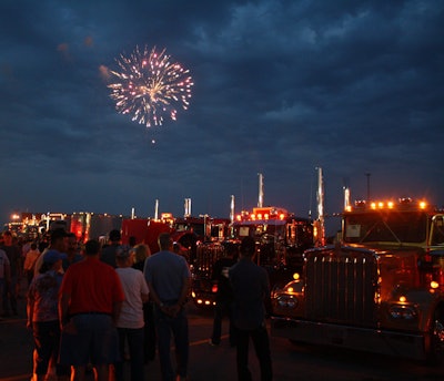 Wacott Truckers Jamboree — Lights at Night competition