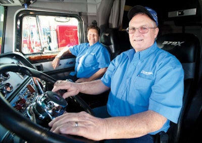 Butch and Dora Colvin drove team for 18 years before retiring this year. Dora says treating co-drivers kindly is the first step in fostering a successful team relationship. “All of us are short tempered every now and then, but you have to just stop and think about what you’re saying,” she says. “A quick apology sure beats having someone upset with you.”