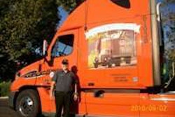 Harvey Robbins And Sni 75th Truck