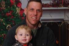 Jason Rivenburg and son.
