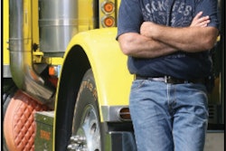 Brad Conn left his family farm in Iowa to start driving when he was 21. Today, he drives his 2003 Peterbilt 379 on a dedicated run and helps his wife manage a gift shop the couple owns.