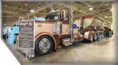 This 2007 Peterbilt 379 and matching CPS dump trailer combo, owned and operated by Jake Lindamood, hauls debris from demolition sites, mostly in the Dallas area. “Everything on the truck was done in-house, and putting that much work into it, you enjoy every part of it,' Lindamood says.