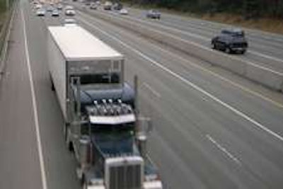 Spot market freight in August dropped from July.