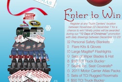 Truck Centers Inc s Twelve Days Of Christmas Sweepstakes