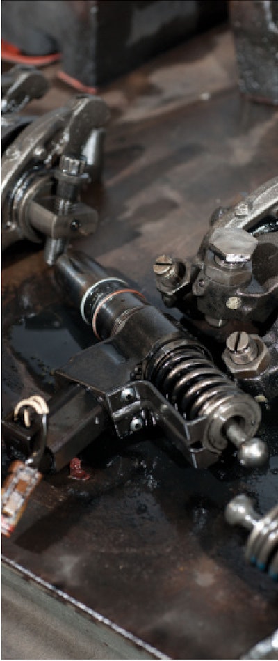 Depending on what your shop finds, replacement of selective worn parts might be a better option than an engine overhaul costing $20,000 or more.