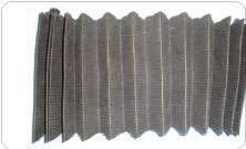 The pleats of this oil filter revealed metal particles, which in some cases aren’t found in oil analysis.