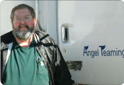 “It is not uncommon for me to deliver a load and do the paperwork in my truck, using FedEx and having funds wired to my checking account within 24 hours.” — Angel Teaming owner-operator Tom Rethelford, about nonrecourse D&S Factors. D&S offers free TripPak Services for mailing, though Rethelford says he uses FedEx for better speed.