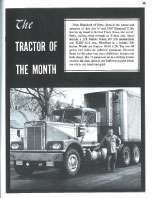Owner-operator John Blanchard, of Perry, Iowa, leased to Morton Truck Lines to haul meat with his 1967 Diamond T, took Overdrive June 1968 Tractor of the Month honors. Blanchard’s truck was made the year White Motor Corp., which owned Diamond T, introduced the Diamond Reo Truck Division.