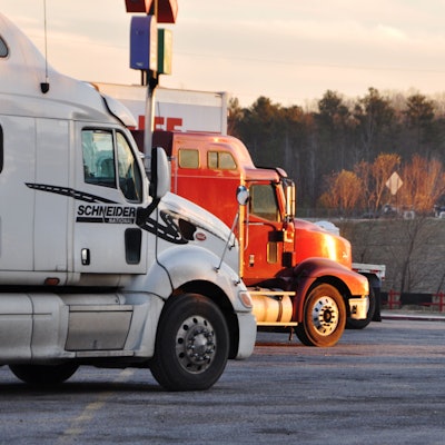 truck stop square