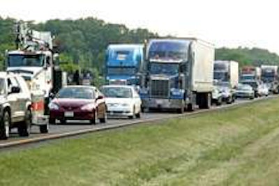 Virginia is starting a pilot program to provide trucks-only rest areas along Interstates. (Courtesy Virginia Department of Transportation)
