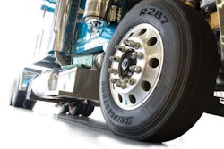 Low-profile tires, like the Bridgestone R287, offer long-haul drivers advantages in weight savings and rolling resistance.