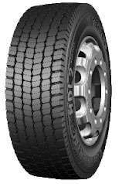 The Heavy Drive Long-Haul Deep Lug tire from Continental has a 32⁄32-in. tread depth and the Eco Plus’ compounding offers a lower rolling resistance. Its wider tread offers better wear.