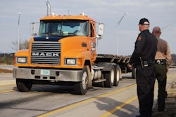 On-site in 2011 for the final day of a Wireless Roadside Inspection test project, also the day FMCSA proposed to mandate electronic onboard recorders for hours of service compliance.