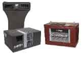BATTERY-OPERATED: Bergstrom’s Nite APU is powered by Trojan’s OverDrive AGM 31 batteries.