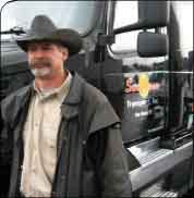 Mike Skurdahl of Sun Chaser Transport figures he saves money by buying most of his fuel at Love’s Travel Stops, where his fuel buying qualifies him for free coffee and showers.