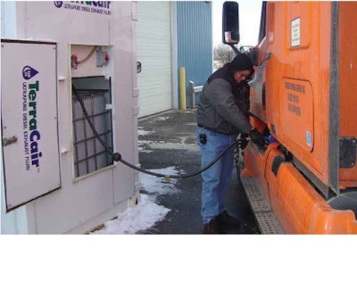 Steve Duley of Schneider reports only one incident of DEF going into the diesel tank, and the problem was fixed with minimal downtime. It happened because the restrictor in the filler neck had fallen out.