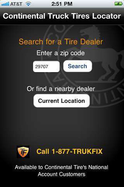 Continental Truck Tires Dealer Locator