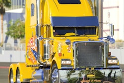 Michael Most's Legends & Heroes, a 1998 Freightliner Classic, won Best of Show Working Bobtail at the 2010 Great West Truck Show.