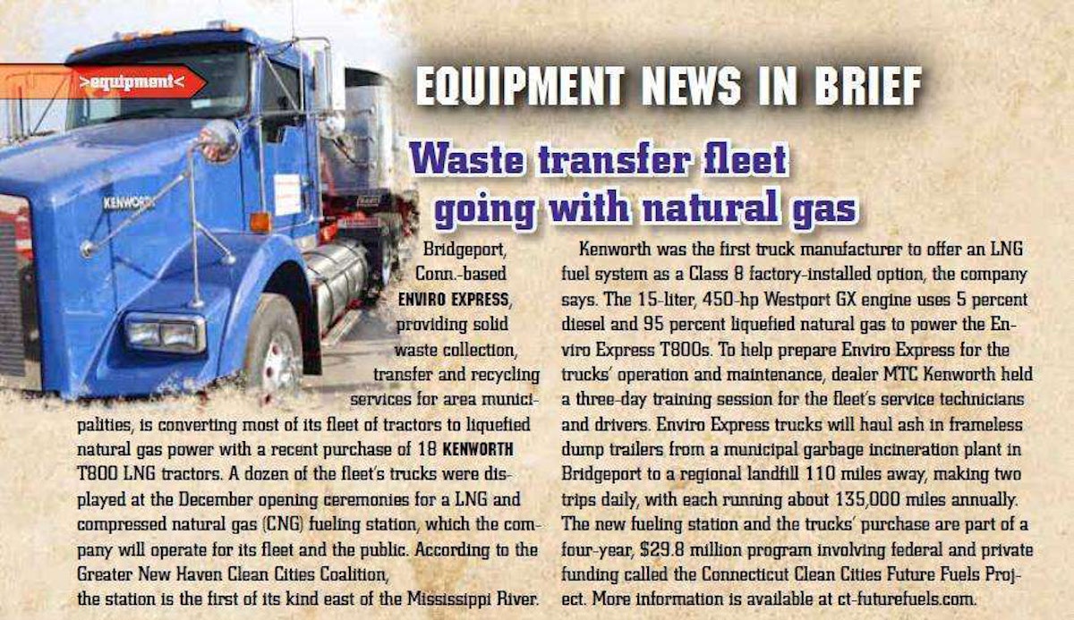 Wastehaul fleet — and more — featured in latest ‘Severe Service