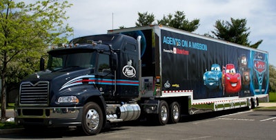 Mack Pinnacle Cars 2 Tour Truck With Trailer