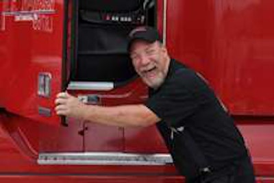 Scot Hays enjoys winning truck.