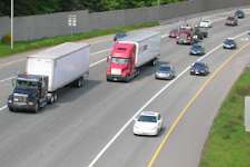 Truck On Road Od