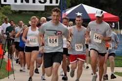 Truckers and others race during the 2010 event.
