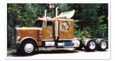 Bruce Wieser’s 1985 Freightliner was featured as Overdrive’s Tractor of the Month in June 1987.