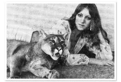 Carrie Shubert provided her wardrobe for her photo shoot as Overdrive’s March 1975 Date Master.