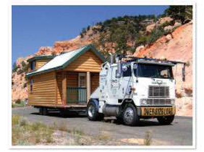 Utah native Doug Beutler became an owner-operator in 1990 and retrofitted a 2000 International 9400i to haul mobile homes.