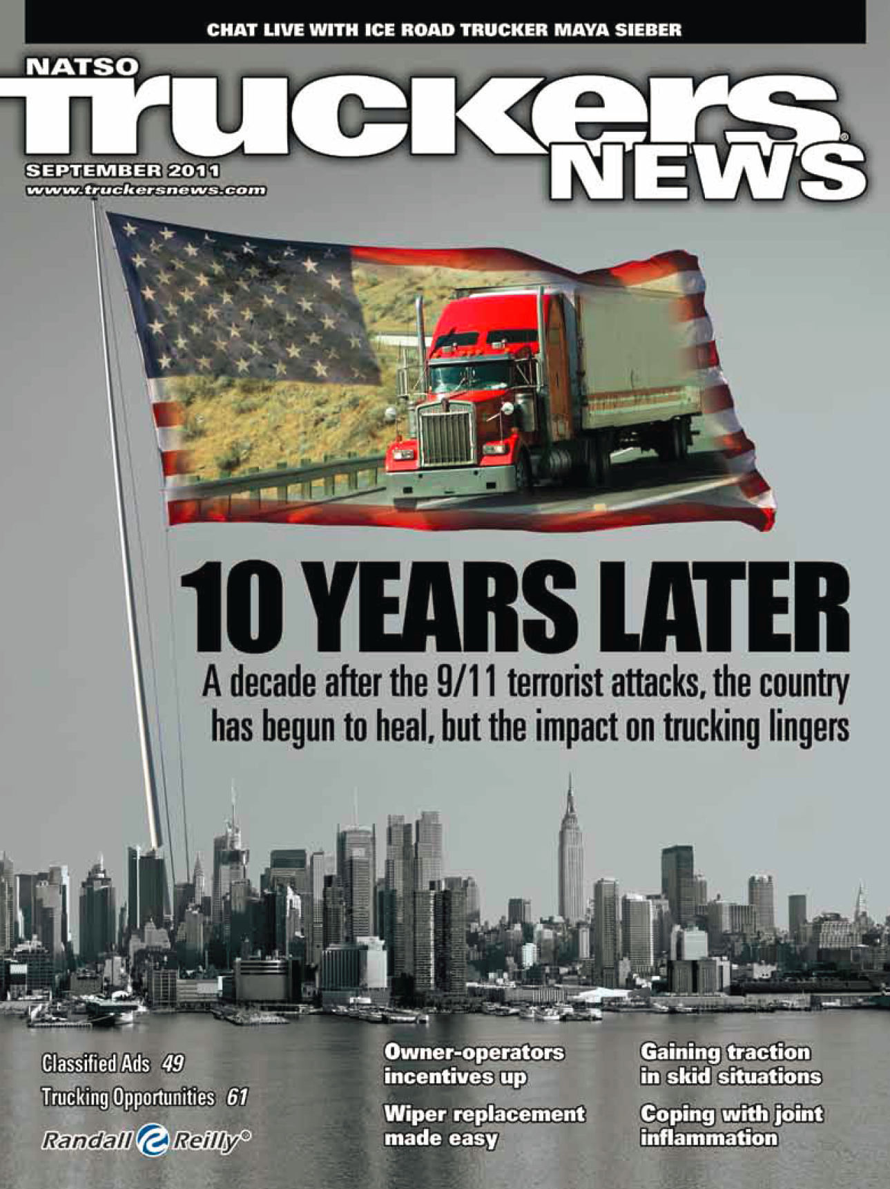 Truckers News 911 Cover
