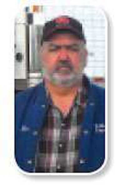 Lavel Larson estimates he’s improved his fuel economy by at least 0.5 mpg by using side skirts to reduce wind drag beneath the trailer.