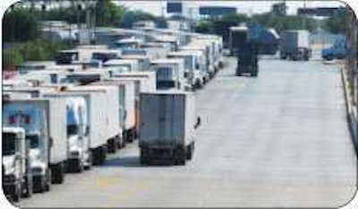 Truck traffic at the southern border could increase soon if issues raised in a federal audit are adequately addressed.